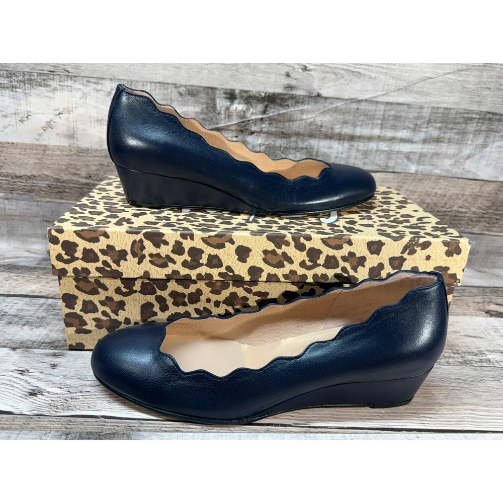 Vintage FS/NY Maya Napa Marine Slip‎ on Flats Women Black Size 5 Made in Spain
